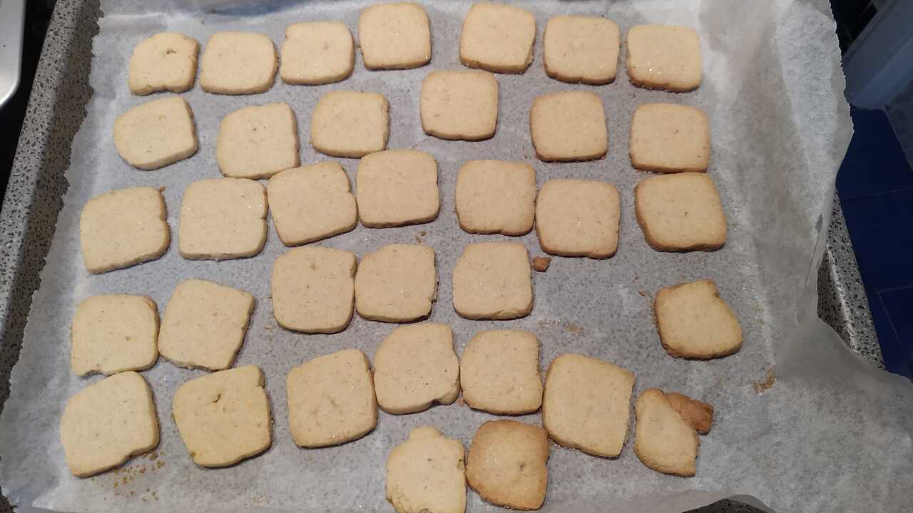 danish butter cookies square