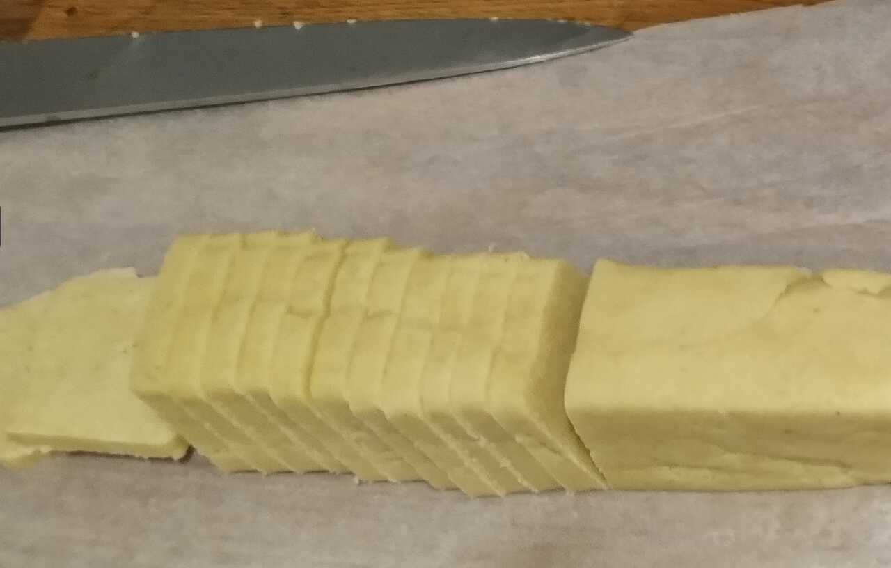 danish butter cookies square cut